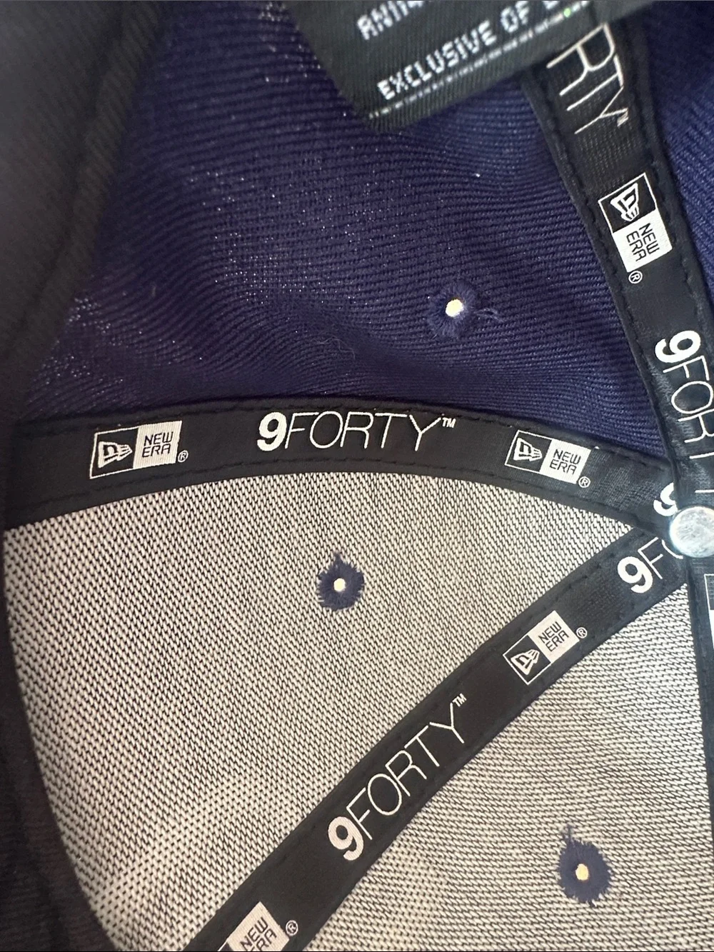 New Era Kids Navy Blue Cap with White SD Patch